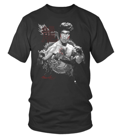 ROUND NECK T-SHIRT UNISEX – BRUCE LEE BK (7)