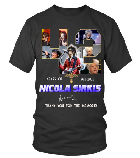 NICOLA SIRKIS 42 YEARS OF 1981-2023