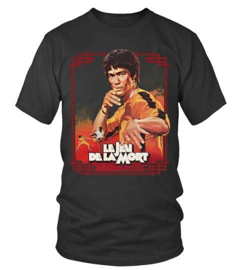 ROUND NECK T-SHIRT UNISEX – BRUCE LEE 1 BK