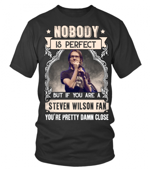 NOBODY IS PERFECT BUT IF YOU ARE A STEVEN WILSON FAN YOU'RE PRETTY DAMN CLOSE