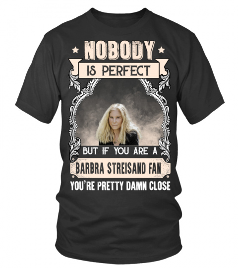 NOBODY IS PERFECT BUT IF YOU ARE A BARBRA STREISAND FAN YOU'RE PRETTY DAMN CLOSE
