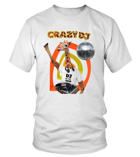 T shirt - Crazy Dj Girafe - Edition Limitée