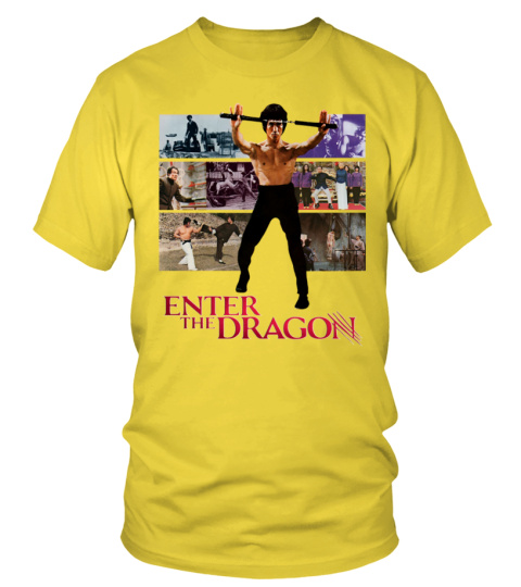 ROUND NECK T-SHIRT UNISEX – ENTER THE DRAGON YL 009