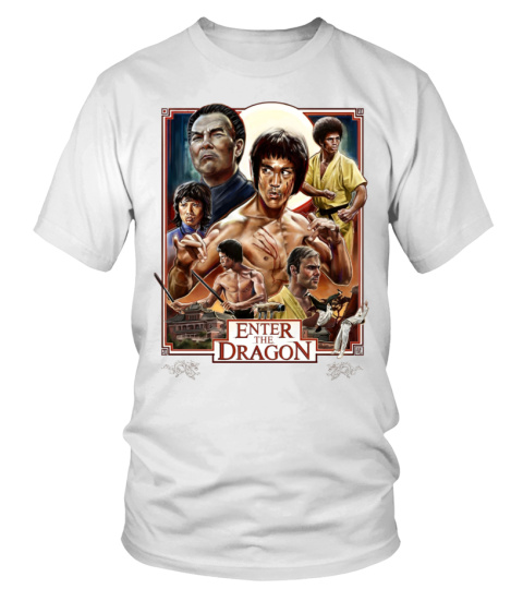 ROUND NECK T-SHIRT UNISEX – ENTER THE DRAGON WT 007