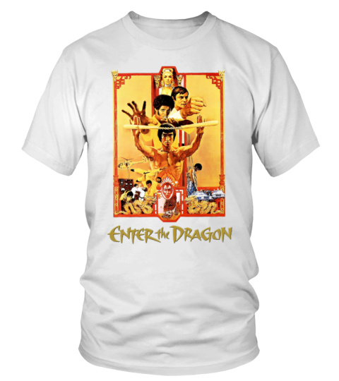 ROUND NECK T-SHIRT UNISEX – ENTER THE DRAGON WT 004