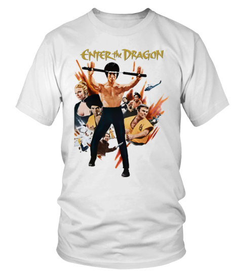 ROUND NECK T-SHIRT UNISEX – ENTER THE DRAGON WT 010