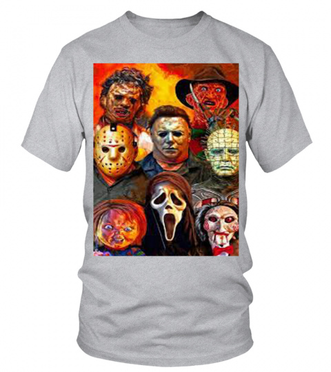 Horror man and women t-shirt size USA