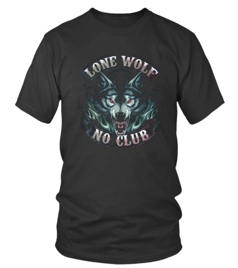 LONE WOLF NO CLUB T-SHIRT Limited Edition