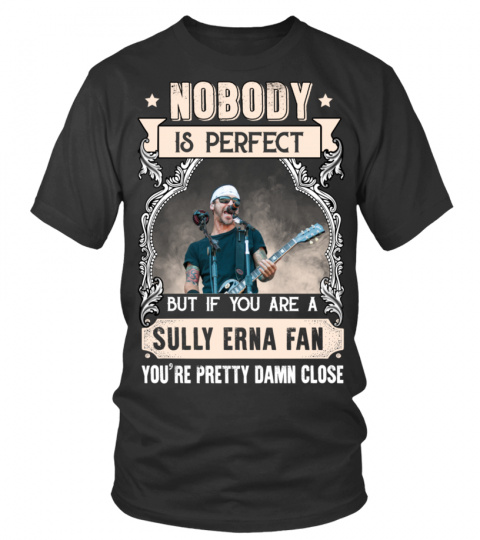 NOBODY IS PERFECT BUT IF YOU ARE A SULLY ERNA FAN YOU'RE PRETTY DAMN CLOSE
