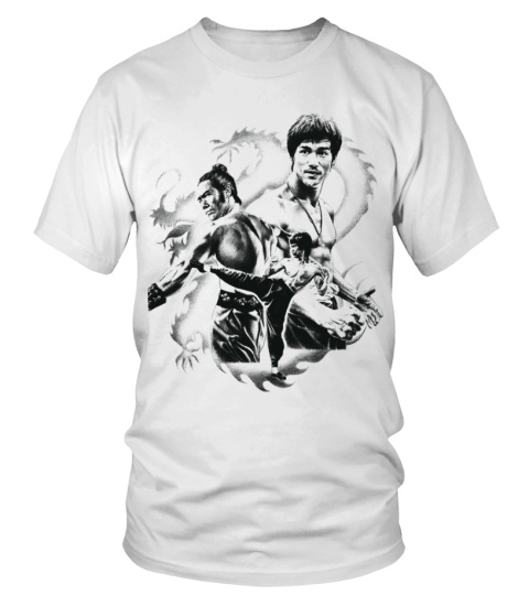 ROUND NECK T-SHIRT UNISEX – BRUCE LEE – PT 6 WT