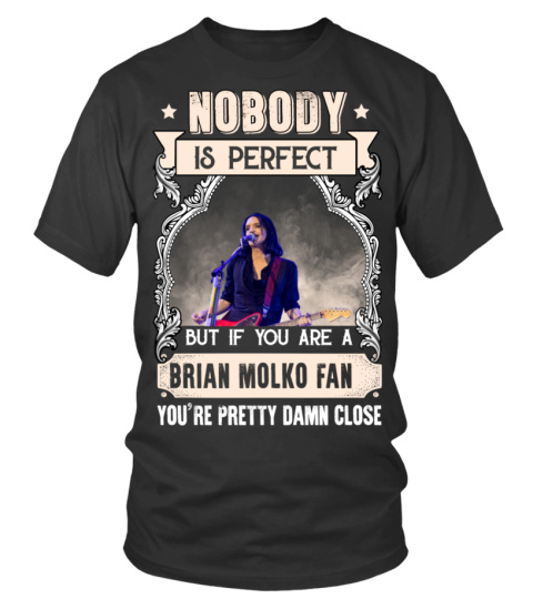 NOBODY IS PERFECT BUT IF YOU ARE A BRIAN MOLKO FAN YOU'RE PRETTY DAMN CLOSE