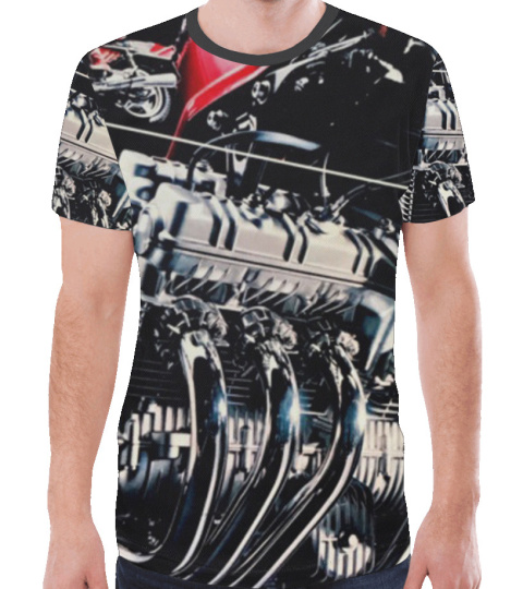 All Over Print T-shirt ENGINE CBX 1000