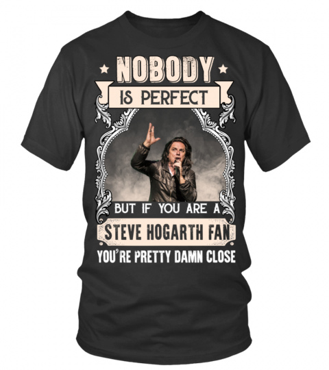 NOBODY IS PERFECT BUT IF YOU ARE A STEVE HOGARTH FAN YOU'RE PRETTY DAMN CLOSE