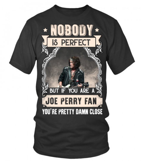 NOBODY IS PERFECT BUT IF YOU ARE A JOE PERRY FAN YOU'RE PRETTY DAMN CLOSE