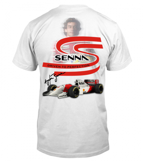 Ayrton Senna BACK ( 2 Side )