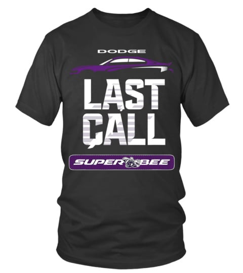 BK. Dodge Charger Super Bee, Last Call T-Shirt-