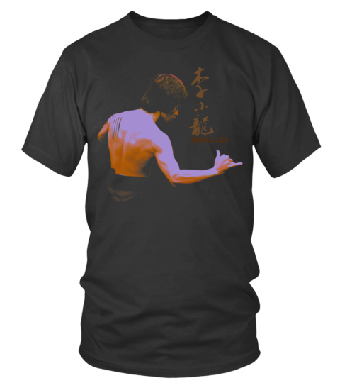 ROUND NECK T-SHIRT UNISEX – BRUCE LEE EB 4 BK