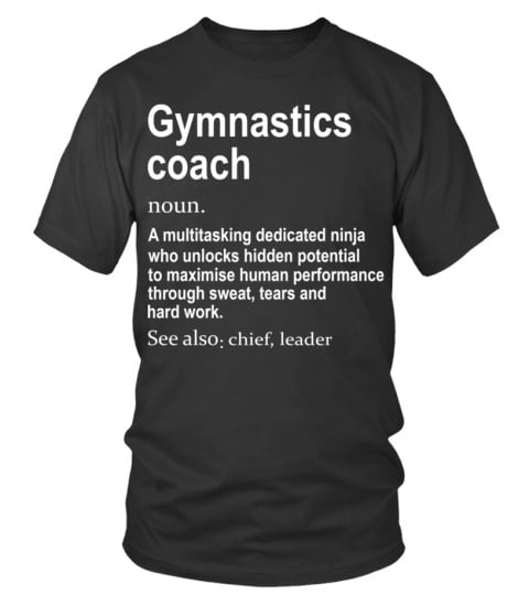 Gymnastics coach definition