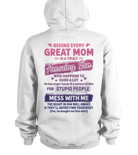 BEHIND EVERY GREAT MOM