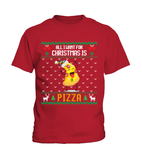 All I Want For Christmas Is Pizza - Autism Gifts, Gift For Your Loved Ones