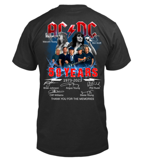 Limited Edition - BACK ( 2 SIDE ) AC/DC