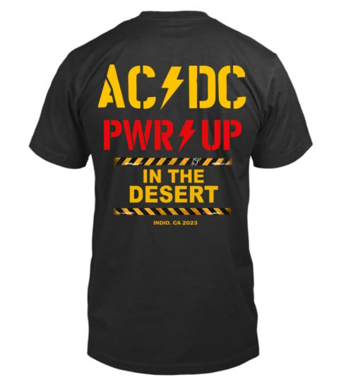 Limited Edition - BACK ( 2 SIDE ) ACDC