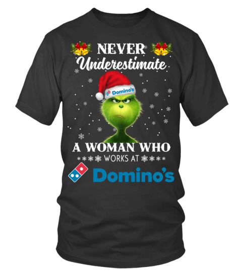 domino's pizza  grinch christmas