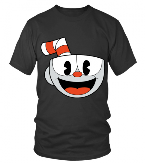 Cuphead Big Smiling Face Video Game T-Shirt