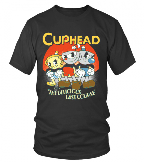 Cuphead The Delicious Last Course Group Poster T-Shirt