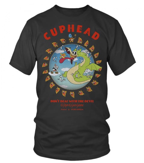 Cuphead Grim Matchstick Quote T-Shirt