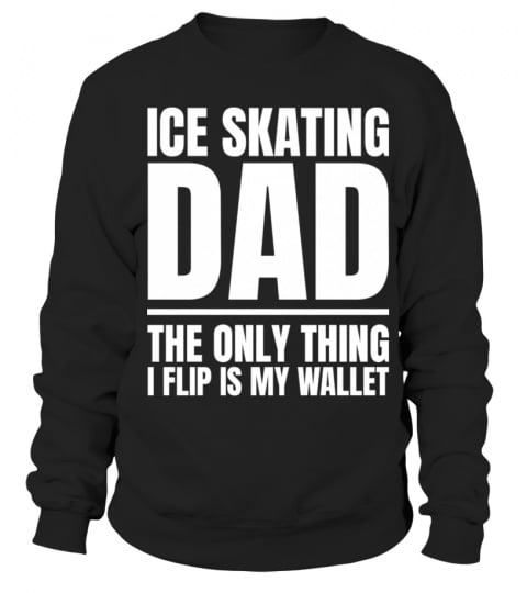 Ice skating dad