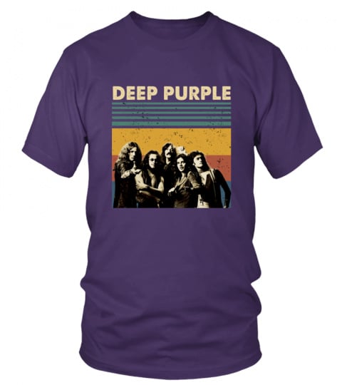 Deep Purple Retro Vintage T-Shirt