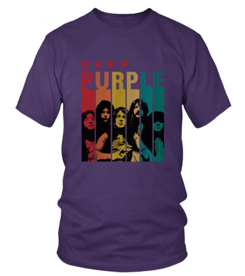 Deep Purple Retro Vintage T-Shirt - Deep Purple Band Shirt