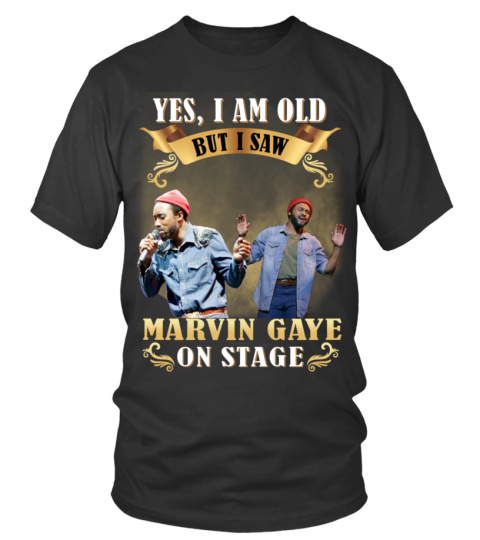 I SAW MARVIN GAYE ON STAGE