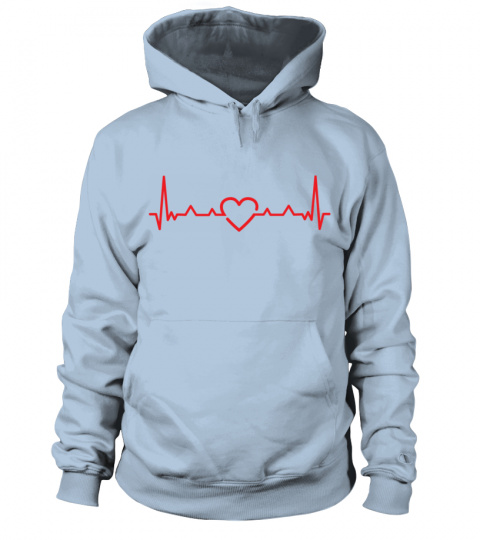 Limitierte Edition- Design mit roter Herzschlaglinie