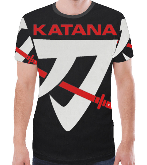 Katana All Over Print T-shirt Size S-4XL Limited Edition