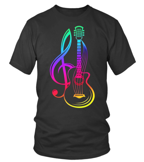Guitar colorful 001