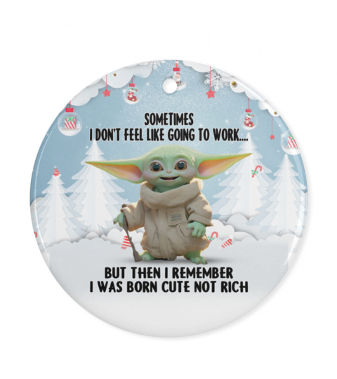 Baby Yoda Ornament - A011