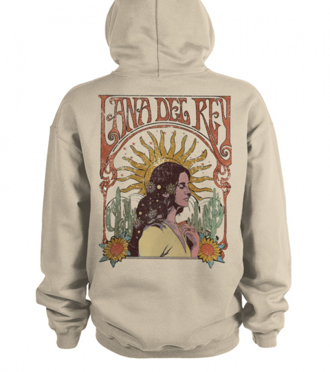 Lana Del Rey Hoodie ,Sunburst Art Hoodie