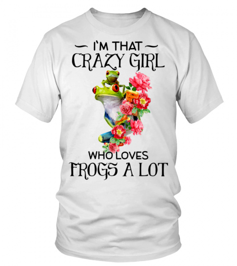 Frog crazy girl