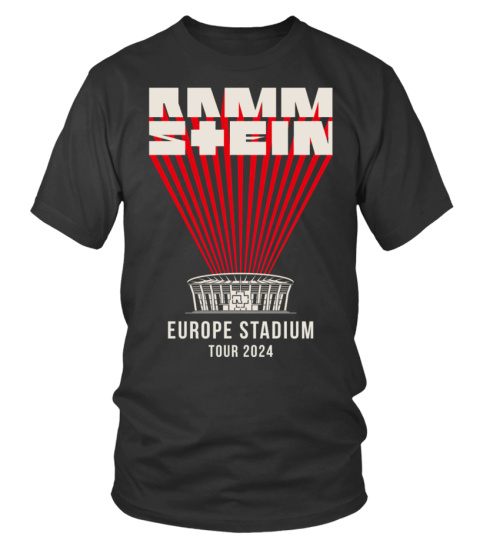 Tee Rammstein Euro Statdium Tour 2024 Shirt  - T-shirt