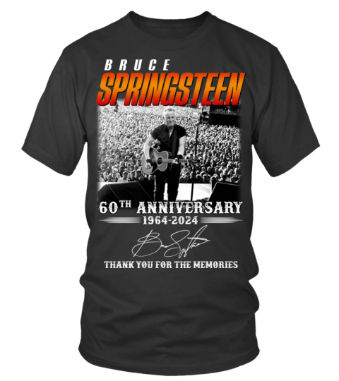 2-Sided 60th Anniversary Bruce Springteen Shirt