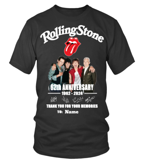 2-Sided Custom Name The Rolling Stones 2024 Tour Shirt