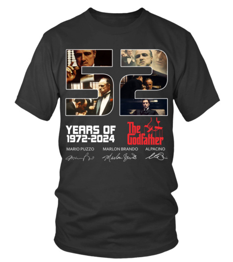 Camiseta - 001. The Godfather anniversary BK (2024)