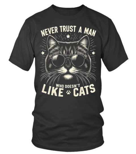 Cat trust man