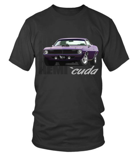 BK. Plymouth Barracuda (7) - T-Shirt