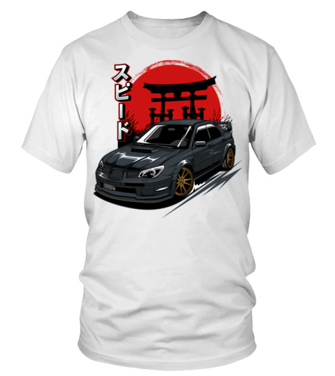 WT.Subaru STI Black T-Shirt - T-shirt