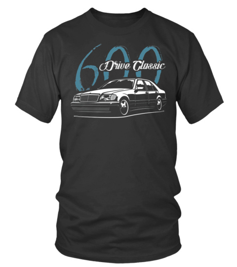Camiseta - Clscr-018-BK.Mercedes Drive classic S600 T-Shirt