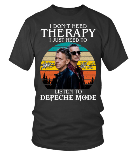DEPECHE MODE THERAPY VINTAGE SHIRT
