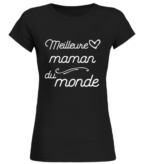 ✪ Meilleure maman t-shirt mère ✪